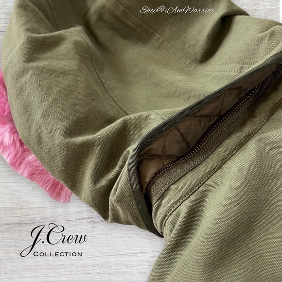J.Crew Collection NWT down filled
Parka with pink faux fur hood *shop@iamwarrior - Picture 10 of 16